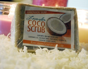 Handmade Lavender CoCo Scrub