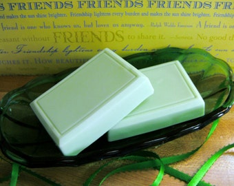 LUCK of the IRISH---Lucky Shamrock Shake Soap--Creamy Lather--VEGAN Friendly-Super Yummy