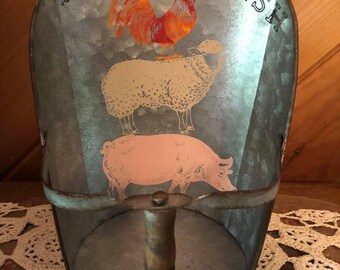 Rustic Grain Scoop