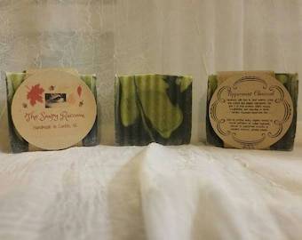 Peppermint Charcoal Soap