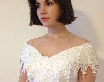 Very romantic boho vintage dress en lace!