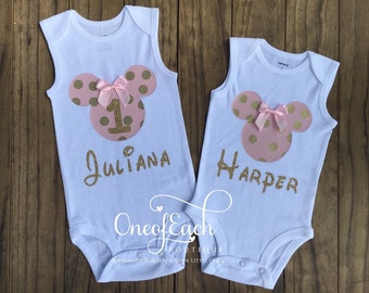 Minnie Mouse Bow Bodysuit
