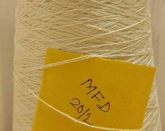 Mulberry Spun Silk Yarn 20/2 combed & undyed 500 gram in cone