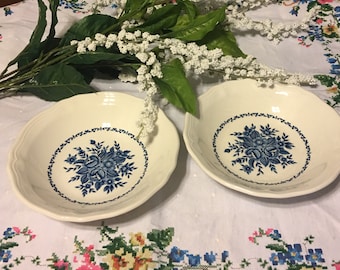 Mayhill Federalist Ironstone Bowls, Set of 2