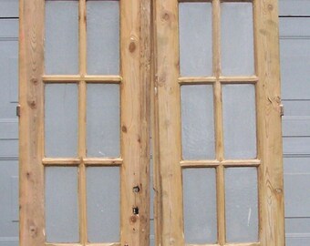 antique wood doors,curved glass panels,mediterranean salvage european doors, old pine doors,architectural,tall wood door,old heavy doors,#2