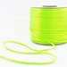 1mm NEON SATIN STRING - Neon Fluorescent Green Cord (1mm diameter) sold by 5m length