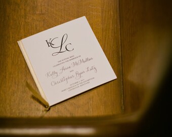 Booklet Wedding Program - DESIGN ONLY