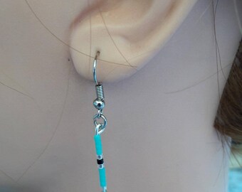 Miyuki glass earrings