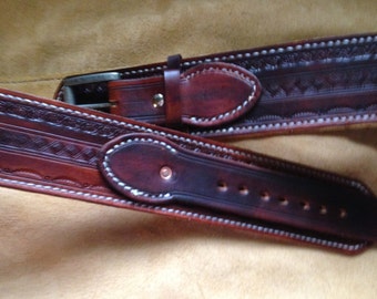 Custom made to order gun belt