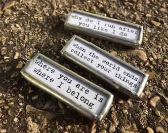 DMB Song Lyrics Soldered Charms