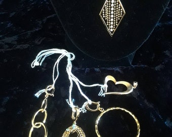 Joan rivers 5 pendant necklace set