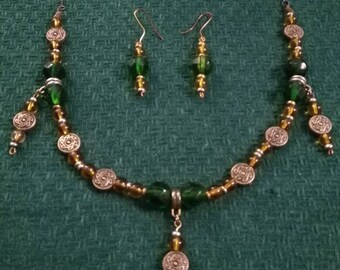 Harvest Necklace and Earring Set