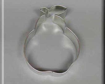 3.75" Pear Metal Cookie Cutter #NA8119