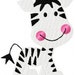 Embroidery Design, Zebra Baby // Joyful Stitches