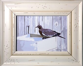 Framed Pigeon Print