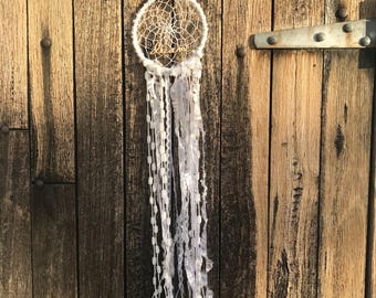 White dream catcher