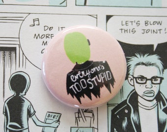 Ghost World One Inch Button