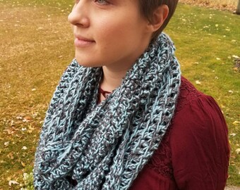Ribbed Infinity Scarf