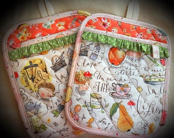 Springtime in Paris Potholder!