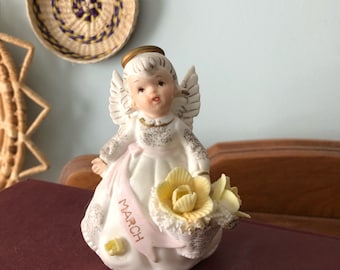 Lefton March Angel Figurine