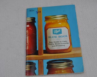 1966 Ball Blue Book Canning Book