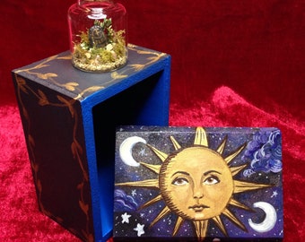CUSTOM REQUEST - miniature terrarium - mini garden - tiny fantasy world - fairy tale