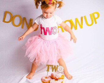 Donut Theme Birthday,one,Fabric Iron On Appliques,Other Numbers Available,NEW DESIGN