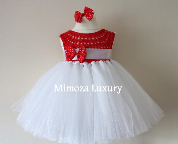 SALE size 6-9m Ready to ship, Birthday dress tutu dress, bridesmaid dress, princess dress, crochet top tulle