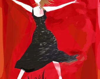 Nasty - Giclee Print- Ceci Bowman Designs
