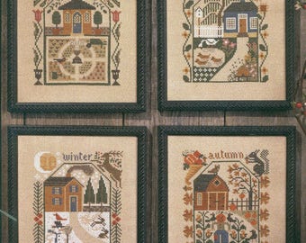 Prairie Seasons by Prairie Schooler Counted Cross Stitch Pattern/Chart