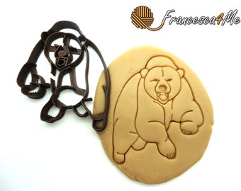 Grizzly Bear Cookie Cutter/Multi-Size
