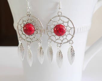 dream catcher earrings