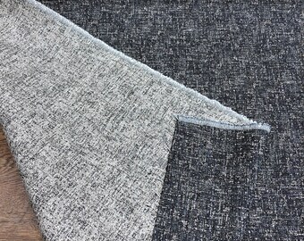 Granite Shabby Chic Upholstery Fabric By The Yard