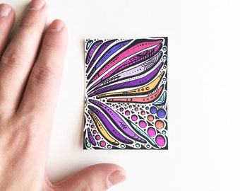 Original Small Abstract Art Work