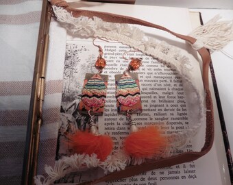 Dangle earrings boho chic