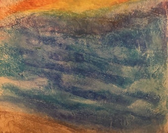 beach scene