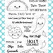 Taco Time 4x6" Clear Photopolymer Stamp Set