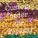 Custom Order Shaman Clutch Crochet Bag!