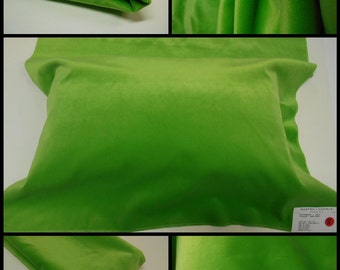 Brunschwig & Fils-GDT5034-021 Villamayor-pc w26.5 inches x 55 inches-L-Velvet- -Apple Green-Luxury Fabric-Remnant Fabric -Free Shipping