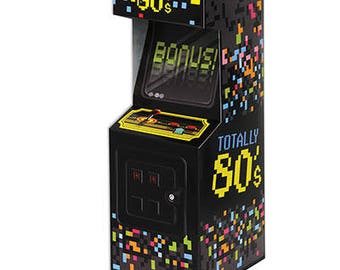 80's Flashback Party Arcade Game Centerpiece/ Retro 80's Party Decor/ 80's Party Decor/ 80's Party Decor/ I Love the 80's Centerpiece