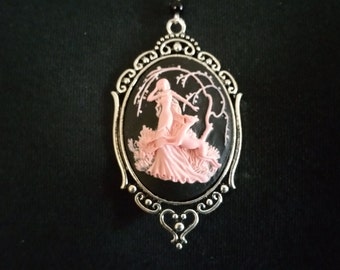 Wood Nymph Cameo Necklace