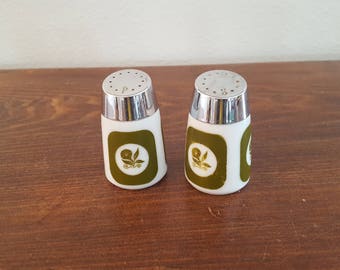 Starline Milk Glass Salt and Pepper Shakers