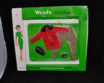 Minty NrfC 1962 Vintage Uneeda Wendy Bild Lilli Barbie doll Clone Elite Creations Fashion Outfit equestrian pant riding outfit