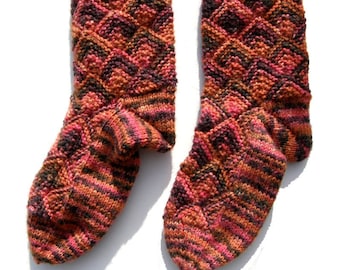 Infant Fairytale Socks Orange/Pink, EU size 26
