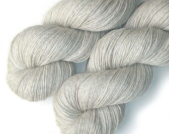 Alpaca Silk and Cashmere Luxury Yarn, 435 yards - Natural