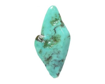 Turquoise Blue Green Tumble Polished Semiprecious gemstone Natural Color, Southwestern gem, loose unset semi precious jewel