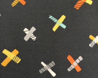 Jax by Erin McMorris in Gray for Free Spirit Fabrics