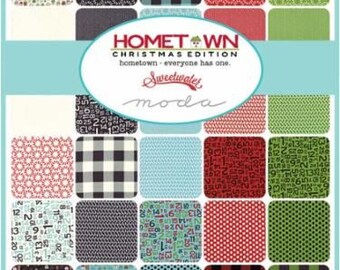 Hometown Christmas Mini Charm Pack Christmas Clearance