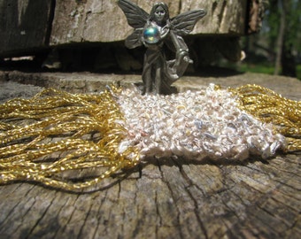 Hand Knit Fairy Rug