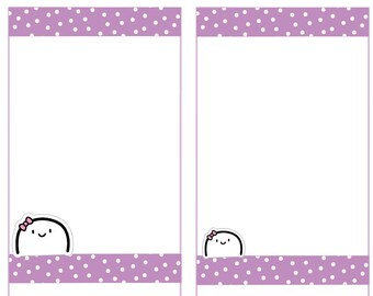 Fingie looked out Stickers, Planner Stickers -001